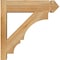 Ekena Millwork Balboa Rough Sawn Arts and Crafts Outlooker, Western Red Cedar, 6"W x 20"D x 20"H OUT06X20X20BOA03RWR - alternate 3